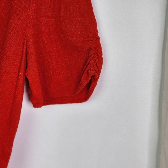 Pilgrim dress short red Secret Lover 100% cotton dress - Picture 7 of 11